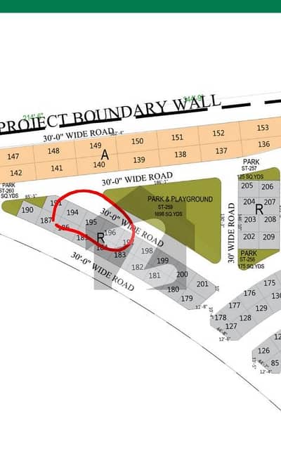 Urgent sale Prime Park-Facing Plot for Sale in Naya Nazimabad Block D