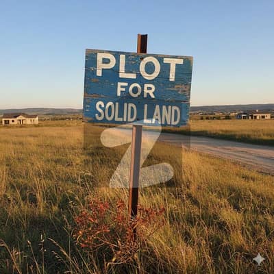 7 Marla Plot Available for Sale Gulberg Residencia, Block A