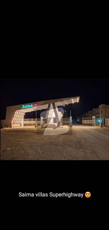 120 Square Yards One Unit Ground Plus One Available For Sale In Saima Villas Super Highway