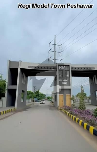 Regi Model Twon Zone 1 North 10 Marla Plot Available For Sale Peshawar