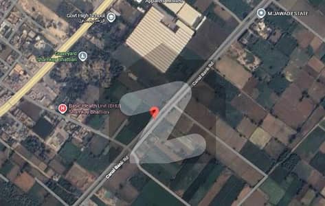 پی اینڈ ڈی فورٹ ٹو مین کینال بینک روڈ,لاہور میں 18 کنال زرعی زمین 22.5 کروڑ میں برائے فروخت۔