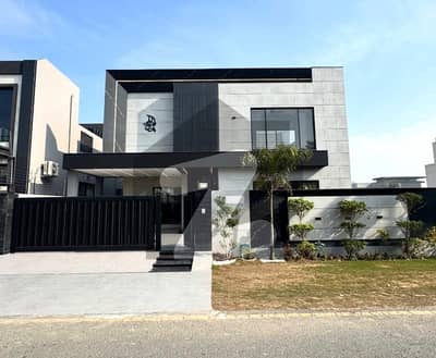 One Kanal Brand New Luxury Ultra-Modern Design Most Beautiful Bungalow 2 Servant Quarter In Basement For Sale At Prime Location Of DHA Lahore Near To Park Masjid & Commercial Market.