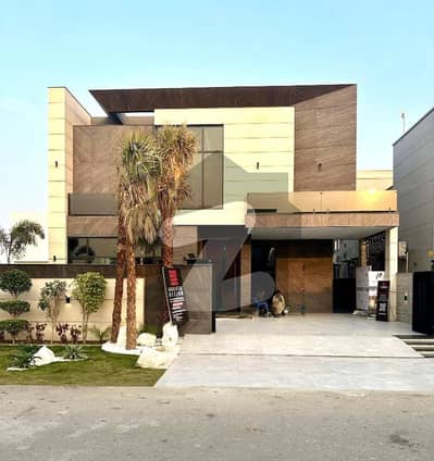 One Kanal Brand New Luxury Ultra-Modern Design Most Beautiful Bungalow 2 Servant Quarter In Basement For Sale At Prime Location Of DHA Lahore Near To Park Masjid & Commercial Market.