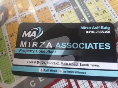 سعدی ٹاؤن سکیم 33,کراچی میں 10 مرلہ رہائشی پلاٹ 1.85 کروڑ میں برائے فروخت۔