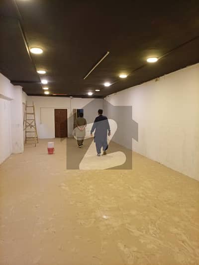 Empty Hall Office Space Available On Rent At Main Bahadurabad