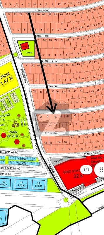 1 Kanal Developed Possesionable Plot Available For Sale. . .