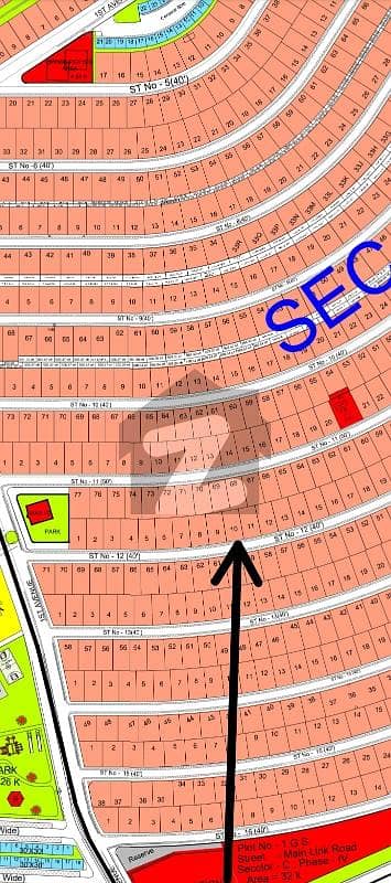 1 Kanal Developed Possesionable Plot South Face Level Plot Available For Sale. . .