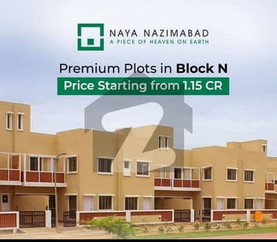 Naya Nazimabad Plot For Sale Block N