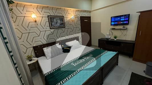 1st Floor Fully Furnished Studio Flat For Rent In Dha Phase 6.