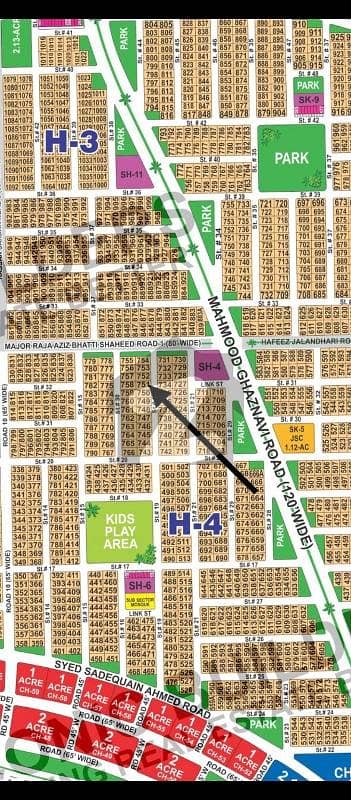 ڈی ایچ اے فیز 1 ۔ سیکٹر ایچ ڈی ایچ اے فیز 1,ڈی ایچ اے ڈیفینس,ملتان میں 1 کنال رہائشی پلاٹ 75.0 لاکھ میں برائے فروخت۔