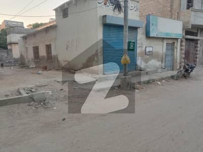 3 Side Corner Residential Plot In Model Colony - Malir Sized 134 Square Yards Is Available