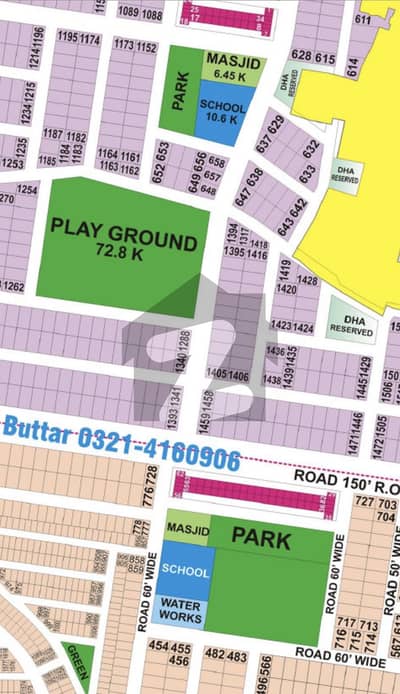 Super Hot Location Plot Facing Park