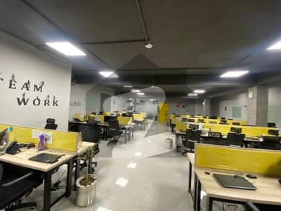 3700 SqftFully furnished 1st Floor For Rent Near Emporium Mall Johar Town