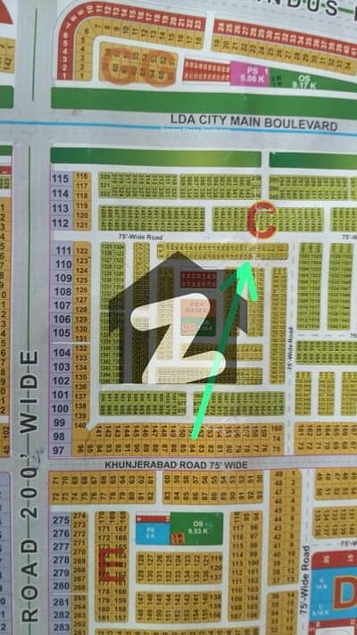 5 Marla Possession C Block Plot For Sale In Jinnah Sector LDA City Lahore