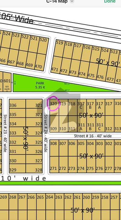 1 Kanal Corner Plot Available For Sale