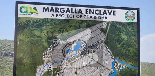 New Ballot Ideal Location 5marla Plot Available 3Years installment plan in Margalla Enclave DHA Islamabad Sector ME1