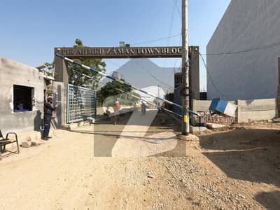 West Open 120 Yards Transfer Plot Available For Sale In Pir Ahmed Zaman Block-4