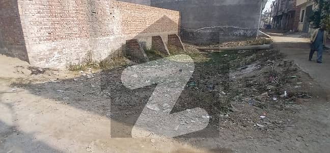 8 marla commercial corner plot for sale in hanif garden moeez Town salamat pura Lahore