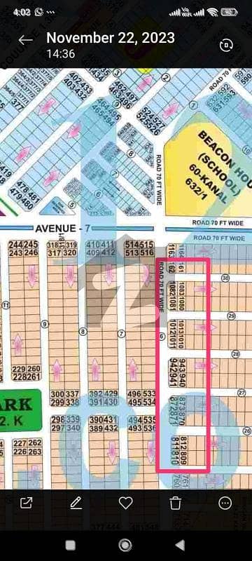 PHASE 6. L BLOCK, CORNER, 70 FEET ROAD. . 22 MARLA