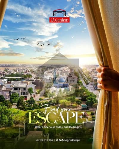 10 Marla Plot Available for Sale in Kamran Block