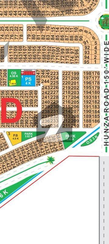 1 Kanal Possession Plot for Sale in D Block, LDA City Phase 1 Lahore