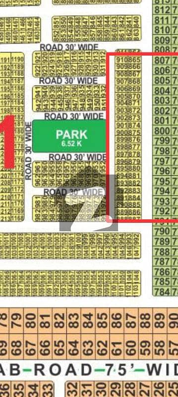 5 Marla Residential Plot for Sale in G1 Block, LDA City Lahore