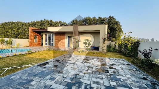 24 MARLA BRAND NEW FARM HOUSE WITH SWIMMING POOL SOLAR INSTALLED