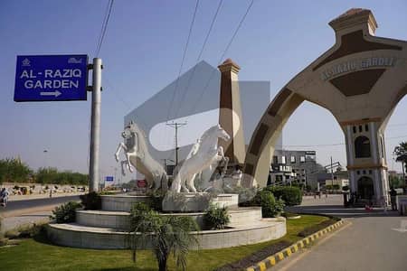 3 marla plot for sale in alraziq garden lahore