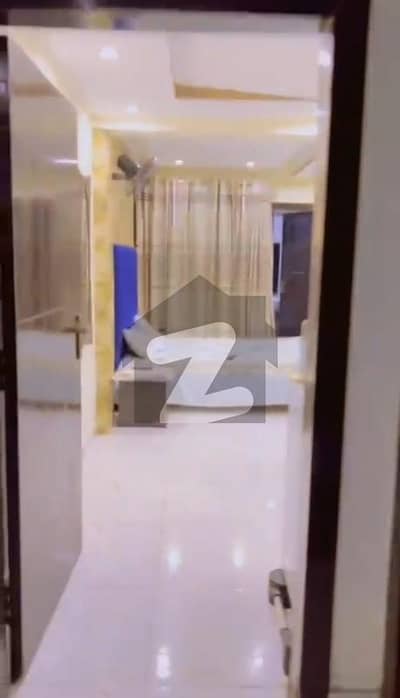STUDIO LIKE A BRAND NEW FULLY FURNISHED FULL LUXURY IDEAL FLAT FOR RENT IN BAHRIA TOWN LAHORE