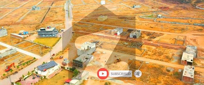 5 Marla Plot Available On Installment & Cash Both At Ittefaq Residencia, Near Ali Pur Islamabad