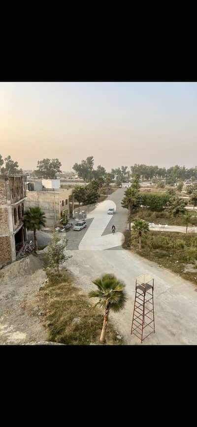 10 Foot Parking, 5.33 Marla Commercial Plot For Sale