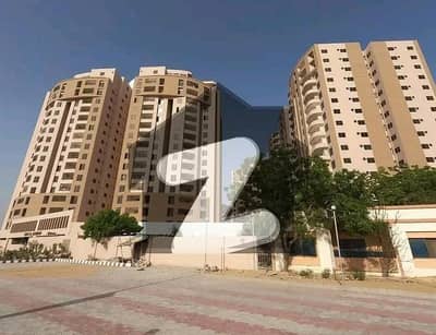 برج-ال-حرمین یونیورسٹی روڈ,کراچی میں 3 کمروں کا 8 مرلہ فلیٹ 1.85 کروڑ میں برائے فروخت۔