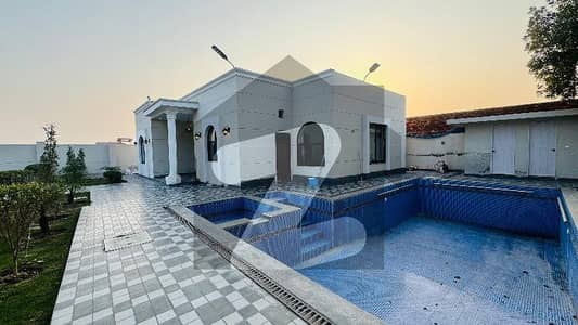 2 KANAL FULLY FURNISHED FARM HOUSE WITH SWIMMING POOL SANOKAR ROOM
