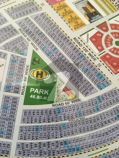 ایل ڈی اے ایوینیو ۔ بلاک ایچ ایل ڈی اے ایوینیو,لاہور میں 1 کنال رہائشی پلاٹ 2.9 کروڑ میں برائے فروخت۔