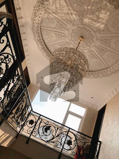 Near Park & Main Road | 3 Minutes Drive from DHA Raya 1-Kanal Luxury House for Sale in DHA Phase 7 | 5 Bedrooms | 6 Bathrooms | 2 Kitchens | 2 TV Lounges | Drawing Dining | Servant Quarters