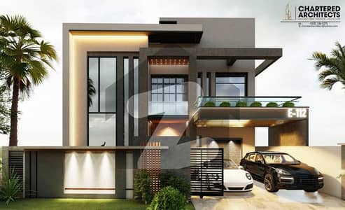 1 Kanal Grey Structure House, E Block Prime Location