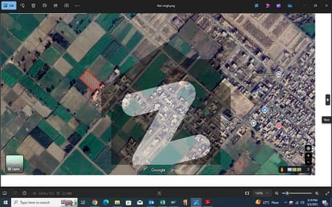 ہری سنگھ فیصل آباد میں 4 کنال رہائشی پلاٹ 1.5 کروڑ میں برائے فروخت۔