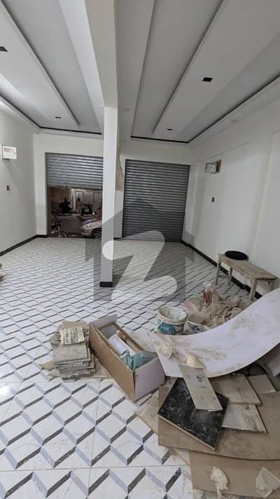 Prime Location Leased Shop Available for Rent, In Gulshan e Iqbal Block 6