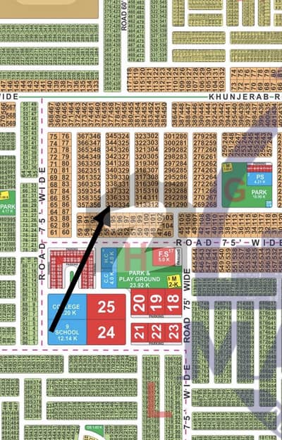 1 Kanal G Block Corner Plot 1 Kanal G Block Corner Plot