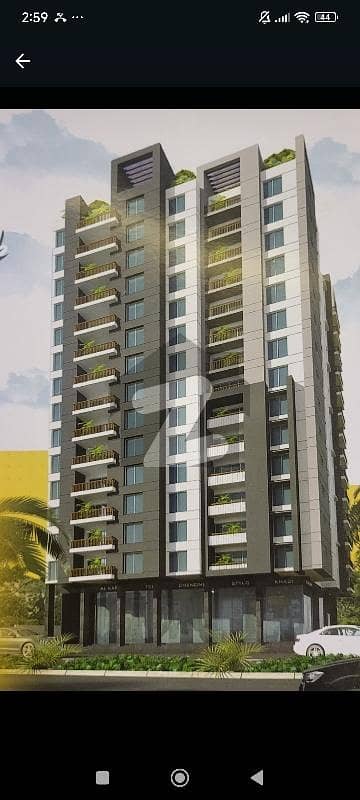 شہید ملت روڈ کراچی میں 3 کمروں کا 8 مرلہ فلیٹ 5.75 کروڑ میں برائے فروخت۔