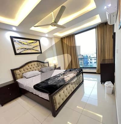 Sector A One Bedroom Corner Apartment For Sale Lift Instald Front Facing Close to Main Gate