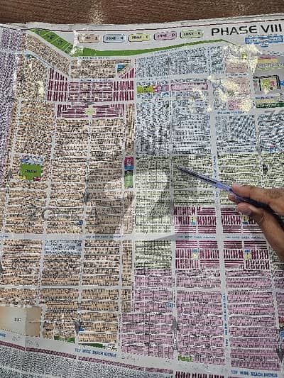 ڈی ایچ اے فیز 8 - زون بی ڈی ایچ اے فیز 8,ڈی ایچ اے ڈیفینس,کراچی میں 2 کنال رہائشی پلاٹ 15.9 کروڑ میں برائے فروخت۔