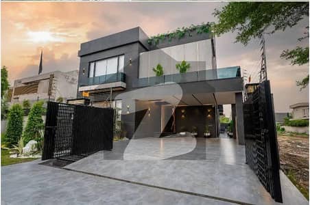 1 Kanal Most Elegant Ultra Modren Mansion Fully Furnished With Full Basement Pool Cinema DHA Phase 5 For Sale