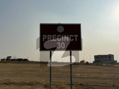 272sq yd plot FOR SALE in Precicnt-30 adjacent to JINNAH AVENUE. 12min Drive from Main Gate of Bahria Town Karachi. Developed and Ready to Construct PLOTS at INVESTOR RATES.