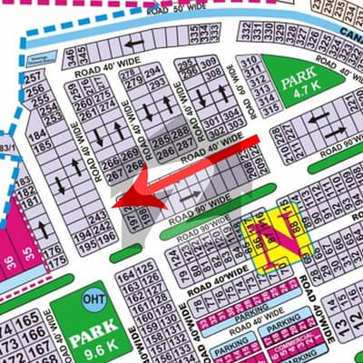 10 Marla Residential Plot For Sale In Phase Phase 8 Block N DHA Lahore