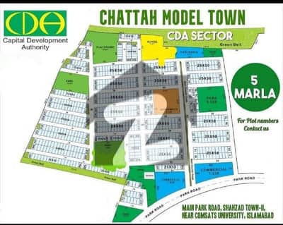 5 Marla Residential Plot for Sale Chata Model Village Cda Transfer