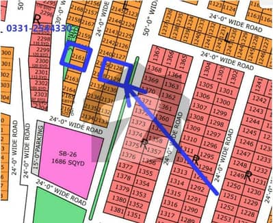 PLOT SALE IN NORTH TOWN RESIDENCY PHASE 1 GOLD BLOCK