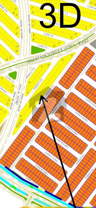 ڈی ایچ اے سٹی - سیکٹر 3 سی ڈی ایچ اے سٹی - سیکٹر 3,ڈی ایچ اے سٹی کراچی,کراچی میں 5 مرلہ رہائشی پلاٹ 44.0 لاکھ میں برائے فروخت۔