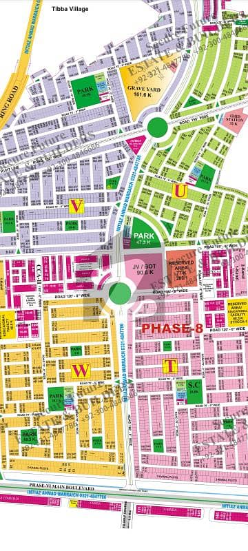 ڈی ایچ اے فیز 8 ڈیفنس (ڈی ایچ اے),لاہور میں 1 کنال رہائشی پلاٹ 4.5 کروڑ میں برائے فروخت۔