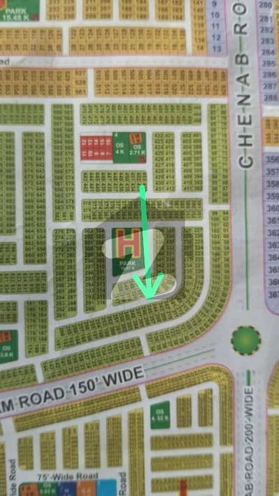 10 Marla Prime Residential Plot for Sale in H Block, LDA City Lahore